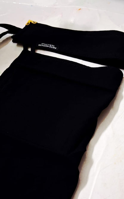 Premium Black Niqab for Women | Comfortable Islamic Face Veil