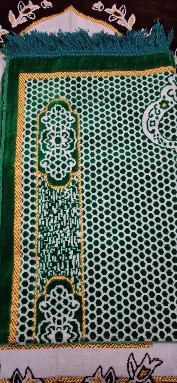 Regular Turkish Janamaz – Soft Prayer Mat (Made in Turkey)