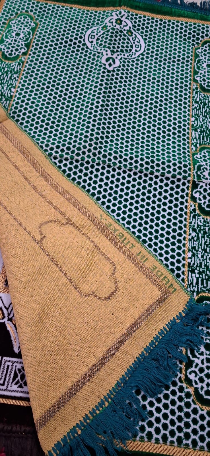Regular Turkish Janamaz – Soft Prayer Mat (Made in Turkey)